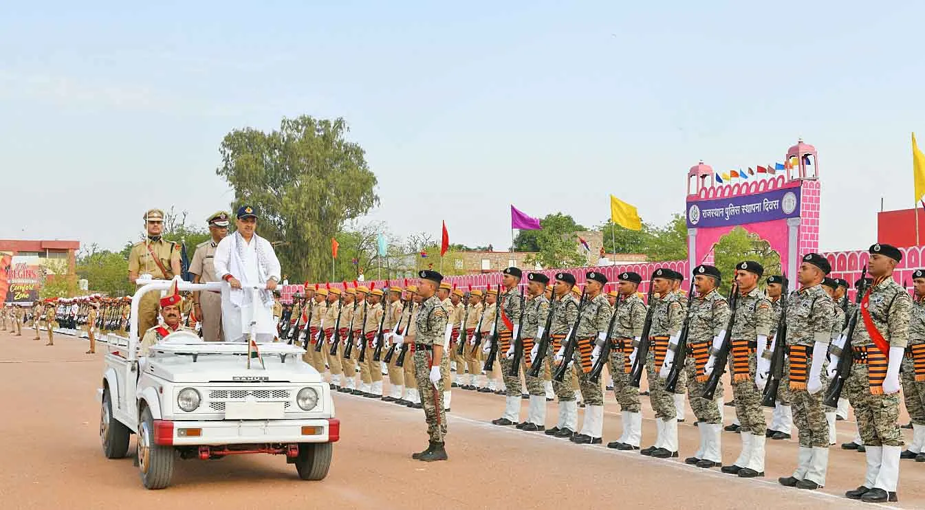 Rajasthan Police Foundation Day Celebration: मुख्यमंत्री भजनलाल शर्मा ने की विभिन्न घोषणाएं