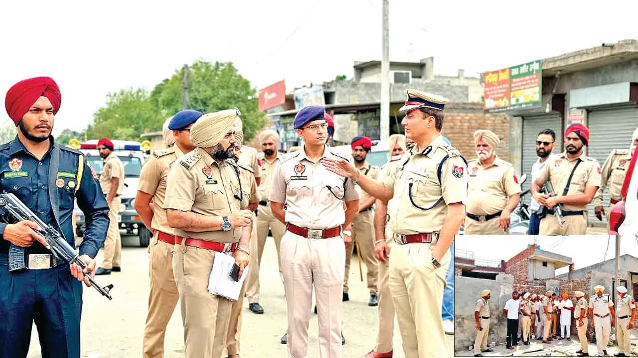 प्रदेश भर में नशे के हॉटस्पॉट क्षेत्रों पर पुलिस की रेड