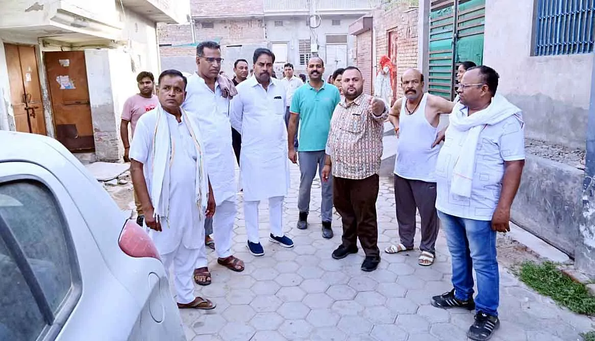 सभापति के निरीक्षण के दौरान सामने आई पेयजल समस्या