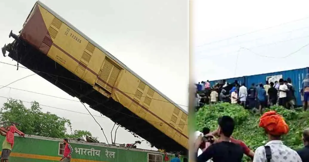 Kanchanjungha Express train accident: दो ट्रेनों की हुई जबरदस्त भिड़ंत, 7 की मौत, कई घायल