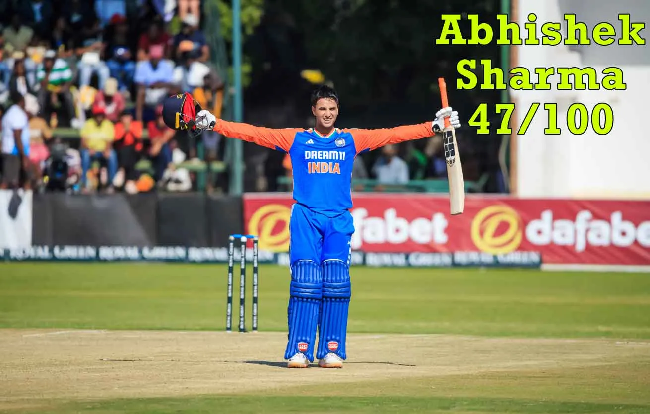 India vs Zimbabwe T20 : अभिषेक शर्मा के पहले टी20 मैच में शून्य पर होने से ये शख्स बहुत खुश हुआ