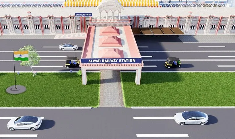 Amrit Bharat Station Scheme: लगभग 20 करोड 61 लाख रुपए की लागत से होगा अलवर रेलवे स्टेशन का पुनर्विकास