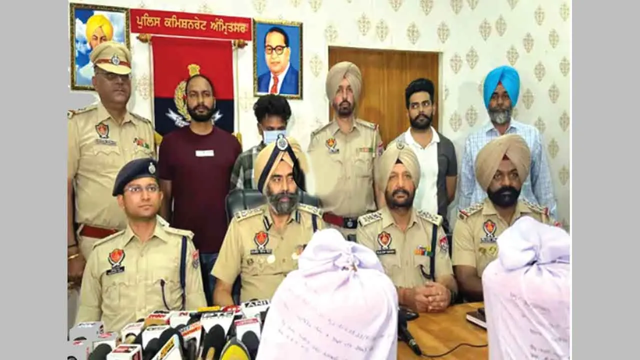 पांच किलो हेरोइन सहित क्रॉस बॉर्डर तस्कर लक्खा गिरफ्तार