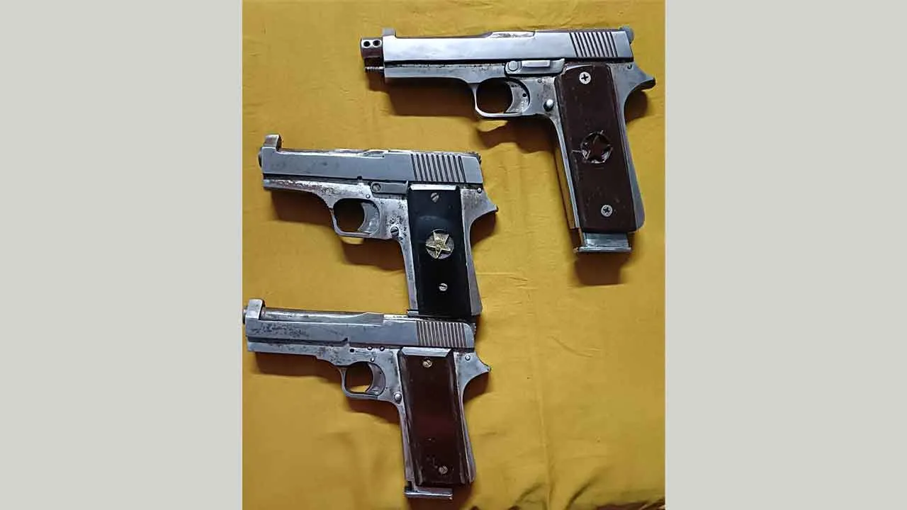 अंतरराज्यीय हथियार तस्करी मॉड्यूल का भंडाफोड़, तीन गिरफ्तार