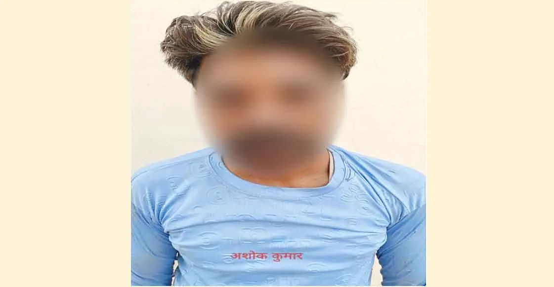 पंजाब का युवक तलवार सहित गिरफ्तार