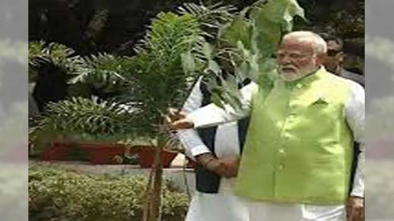 यादव की ‘एक पेड़ मां के नाम’ अभियान तहत की गयी पहल देशभर के लिए मिसाल: मोदी