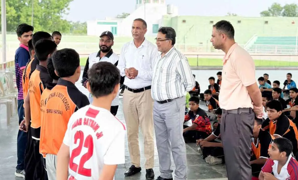 Sirsa : शाह सतनाम जी बॉयज़ स्कूल में 3 महीने से चल रहा स्पोर्ट्स समर कैंप संपन्न