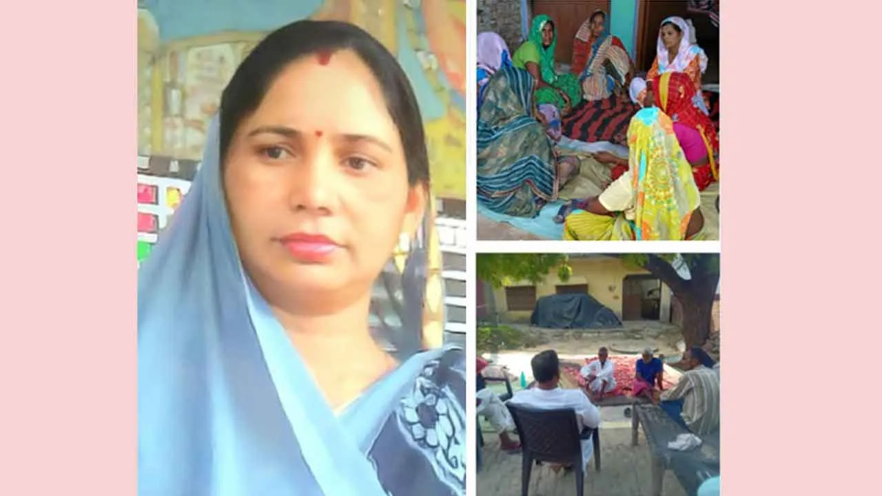 आधा दर्जन से अधिक पड़ोसियों ने घर में घुसकर अकेली महिला पर किया जानलेवा हमला
