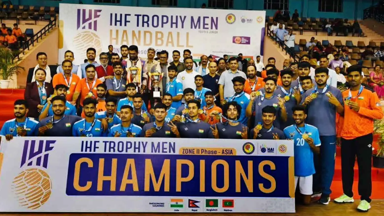 IHF Trophy Handball Championship : बांग्लादेश को शिकस्त देने में छाया सरसा के इस छोटे से गांव का ऋषभ थालौड!