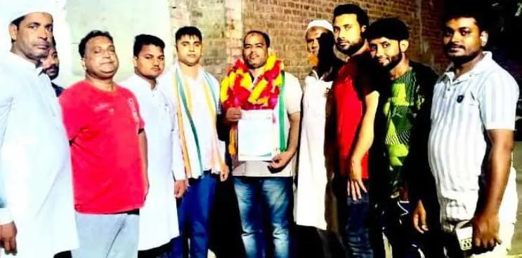 अल्पसंख्यक विभाग के जिला उपाध्यक्ष बनाए गए नईम अहमद