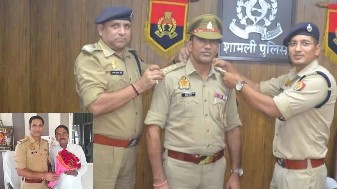 पदोन्नत होकर ‘इंस्पेक्टर’ बने कोतवाली प्रभारी वीरेंद्र कसाना