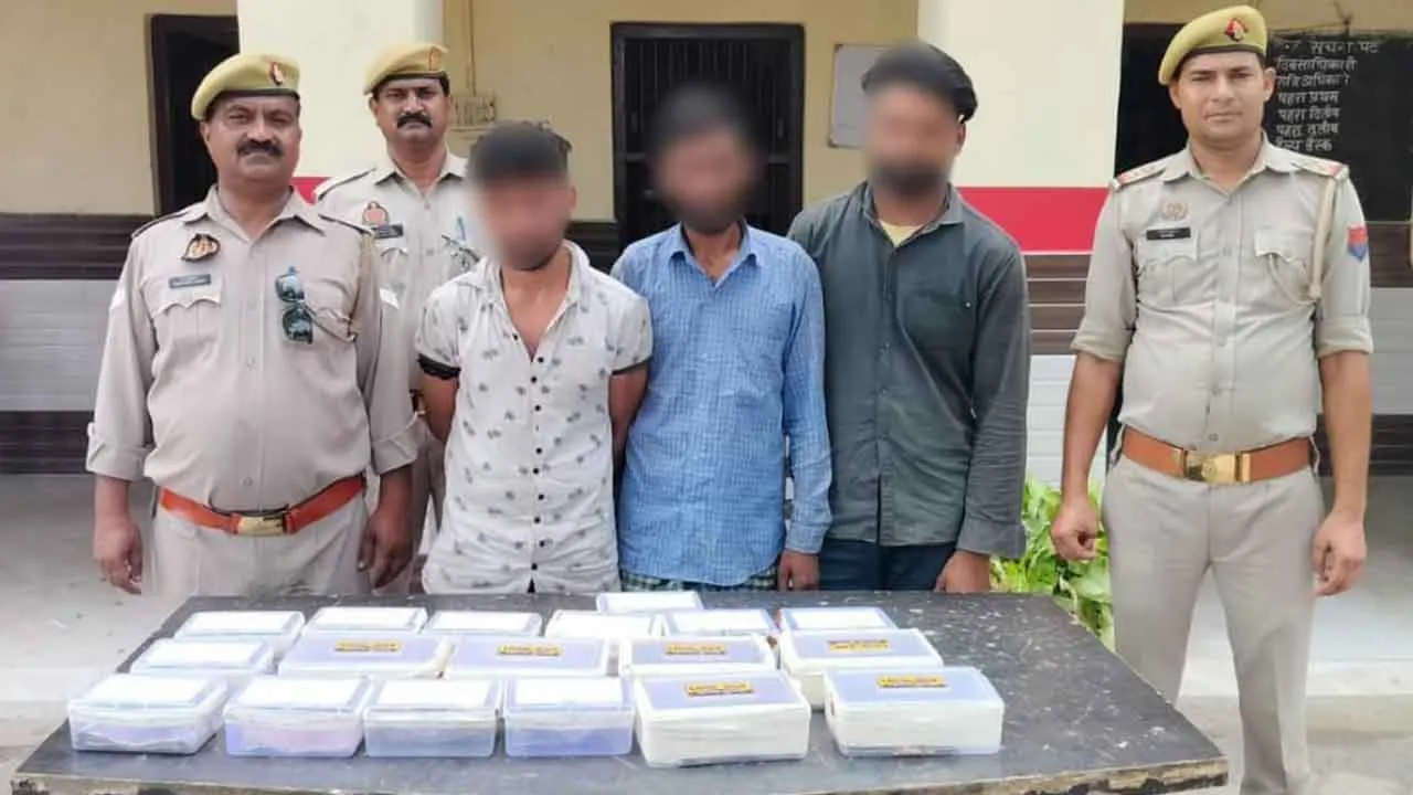 बुच्चाखेड़ी व भूरा में हुई चोरी का राजफाश, तीन गिरफ्तार