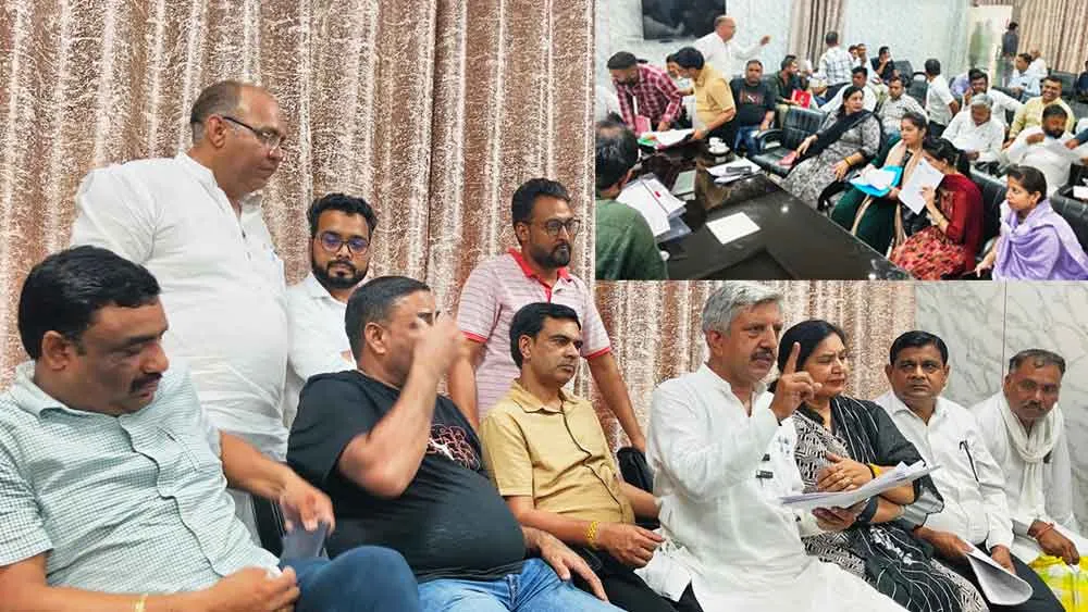 नगर परिषद हाउस की बैठक रही हंगामेदार, लाइट, साफ-सफाई व अवैध कालोनियों के मुद्दों पर एक दुसरे से उलझे पार्षद
