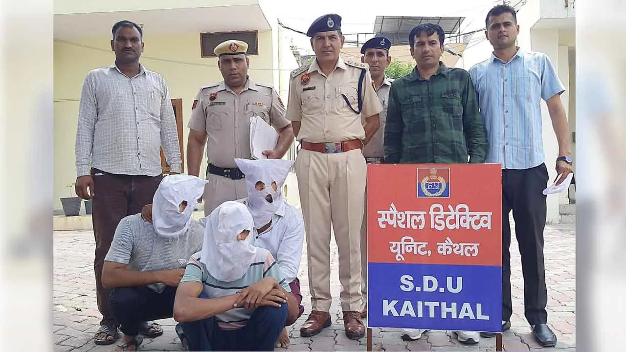 एक रात में 6 दुकानों के शटर तोड़ने वाले 3 आरोपी काबू