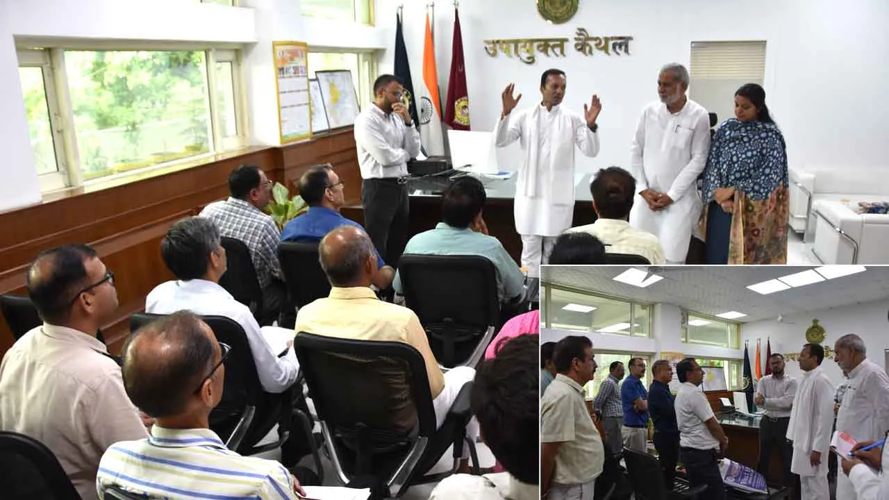 सांसद नवीन जिंदल को शहर में पीने के पानी की समस्या से करवाया अवगत, सांसद ने कहा सम्बन्धित अधिकारी जल्द करे समाधान