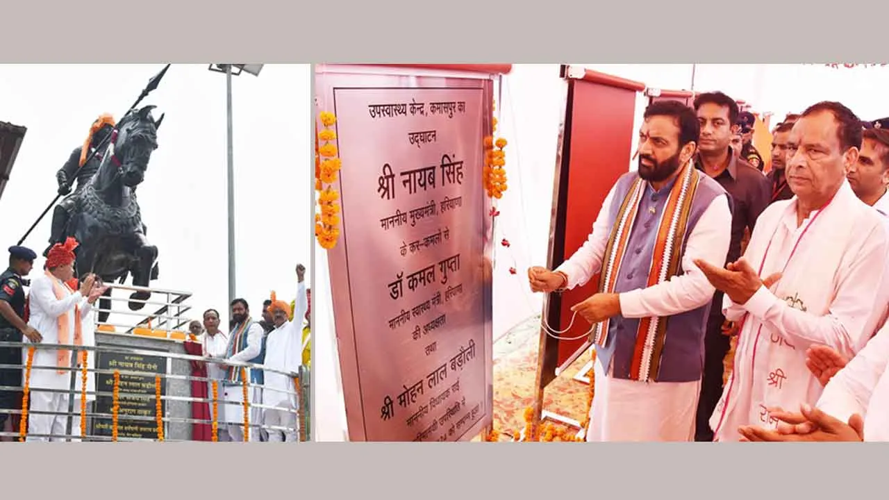 राई विधानसभा क्षेत्र में 112 करोड़ रुपये की 14 विकास परियोजनाओं का किया उद्घाटन व शिलान्यास