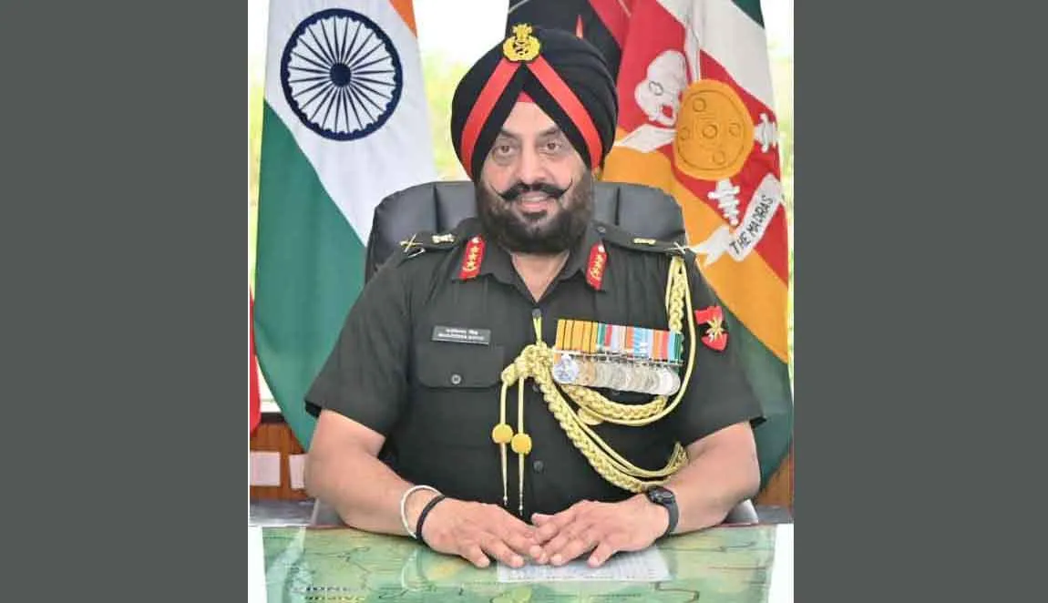 लेफ्टिनेंट जनरल मनजिंदर सिंह ने संभाली दक्षिण पश्चिमी कमांड की कमान
