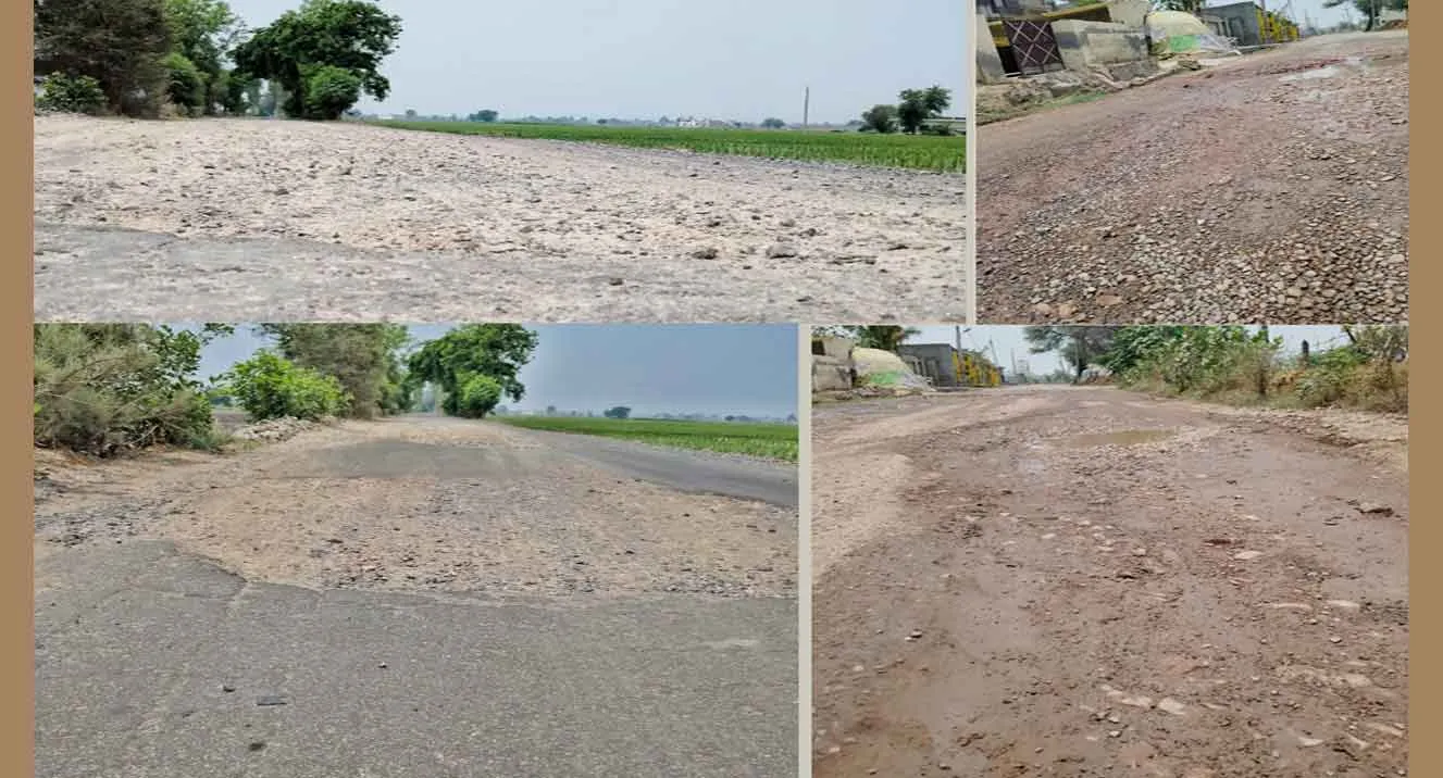 Link Roads in Shambles : पिछले 5 महीने से बंद पड़े जींद खनौरी बॉर्डर के कारण खस्ताहाल हुए लिंक रोड!
