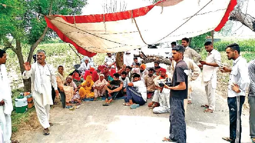ठेका बंद कराने को सरसा के इस गांव की महिलाओं ने भी संभाला मोर्चा!
