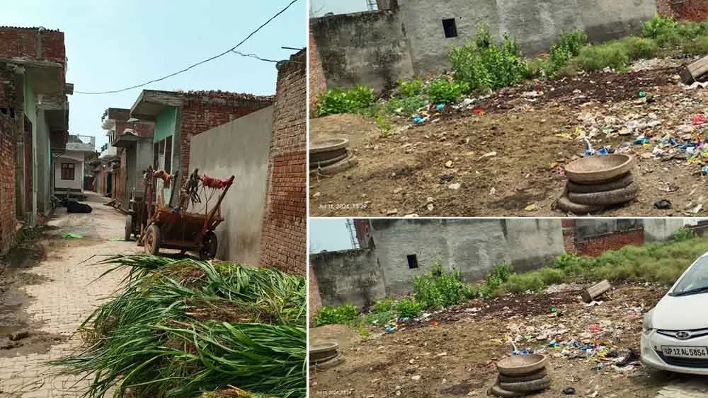 गन्दगी करने वालो के विरूद्ध कार्यवाही की मांग