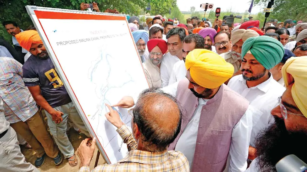 आजादी के बाद पंजाब में बनेगी पहली नहर: मुख्यमंत्री मान