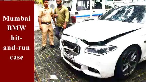 Mumbai BMW hit-and-run case : मुख्य आरोपी और शिवसेना नेता का बेटा मिहिर शाह गिरफ्तार