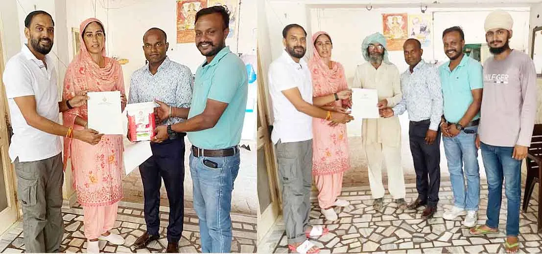 मुख्यमंत्री नायब सिंह ने भेजा सिरसा की बेटी तीरंदाज भजन कौर के घर पांच किलो घी, जानें क्यों?