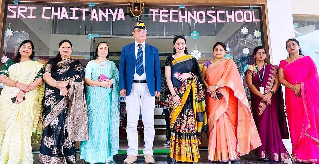 ‘श्रीचैतन्य टेक्नो स्कूल’ के बच्चों ने समझी डेमोक्रेटिक प्रक्रिया