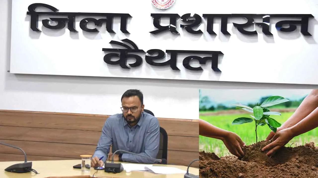 16 अगस्त को कैथल जिला में किए जायेगे करीब 2.5 लाख पौध रोपित