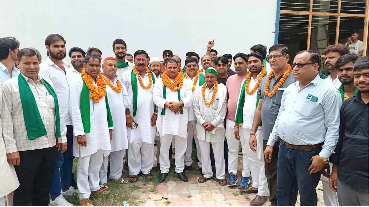 भाकियू भूमि के राष्ट्रीय अध्यक्ष बने शीशपाल सिंह कटारिया, कार्यकर्ताओं ने किया जोरदार स्वागत