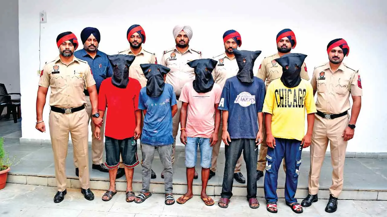 बहु-राज्य बैंक चेक धोखाधड़ी सिंडिकेट का भंडाफोड़, 5 काबू