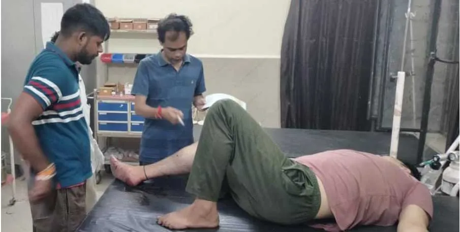 मुठभेड़ में गौ-तस्कर के पैर में लगी पुलिस की गोली