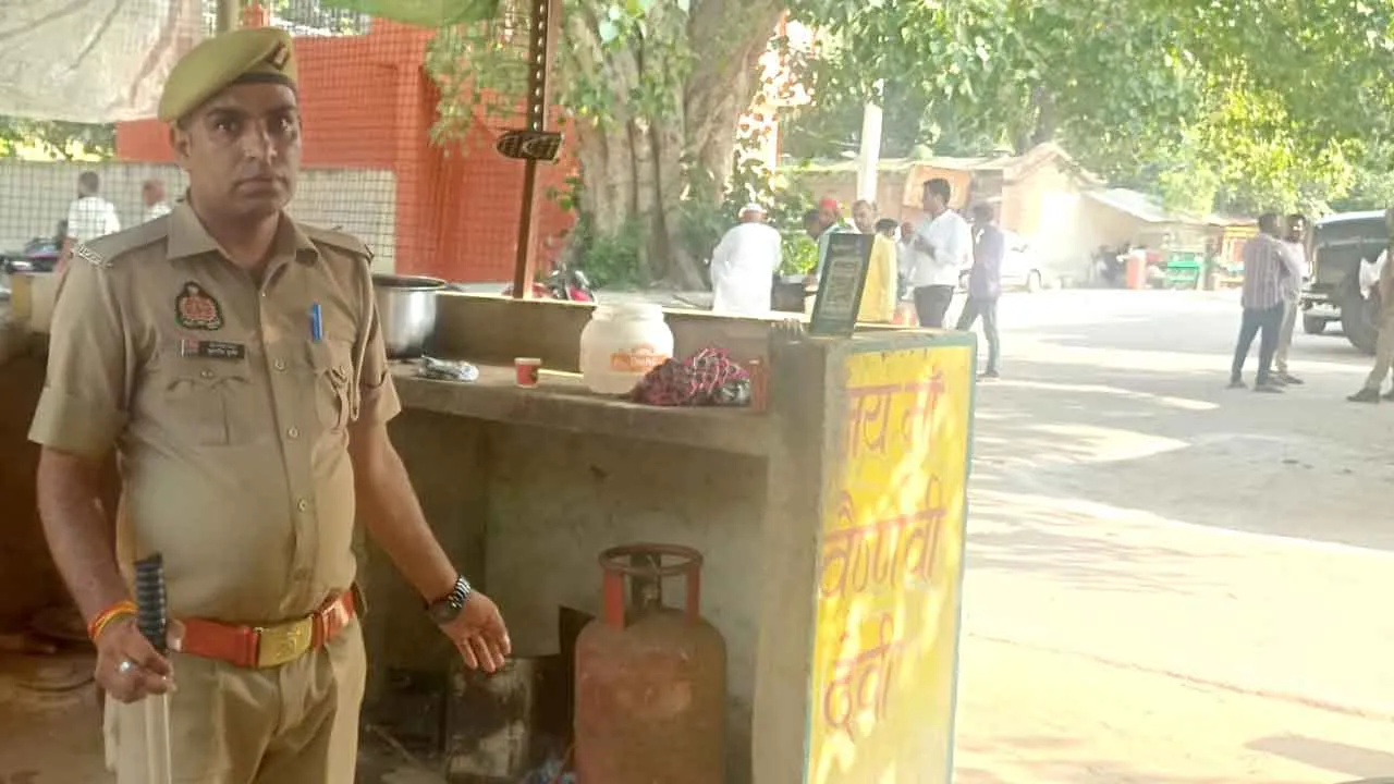 सिलेंडर में लगी आग से झुलसी महिला चाय विक्रेता