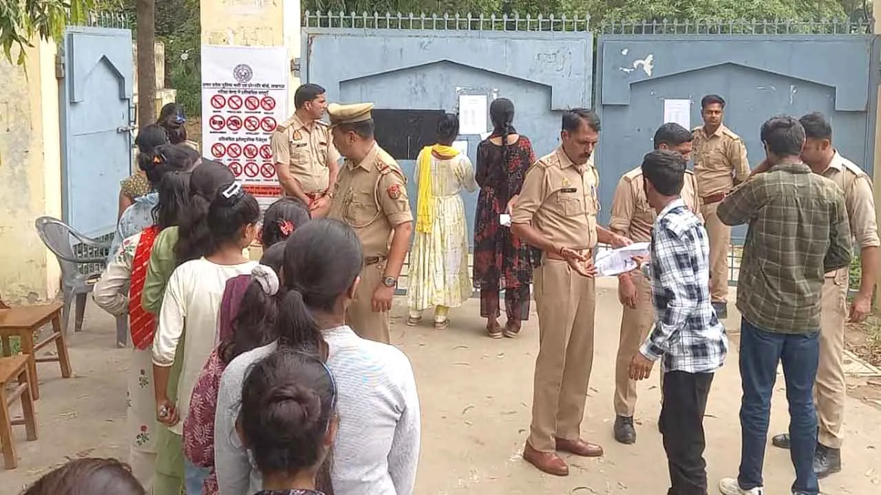 कैराना में दूसरे दिन 696 ने छोड़ा पुलिस का पेपर