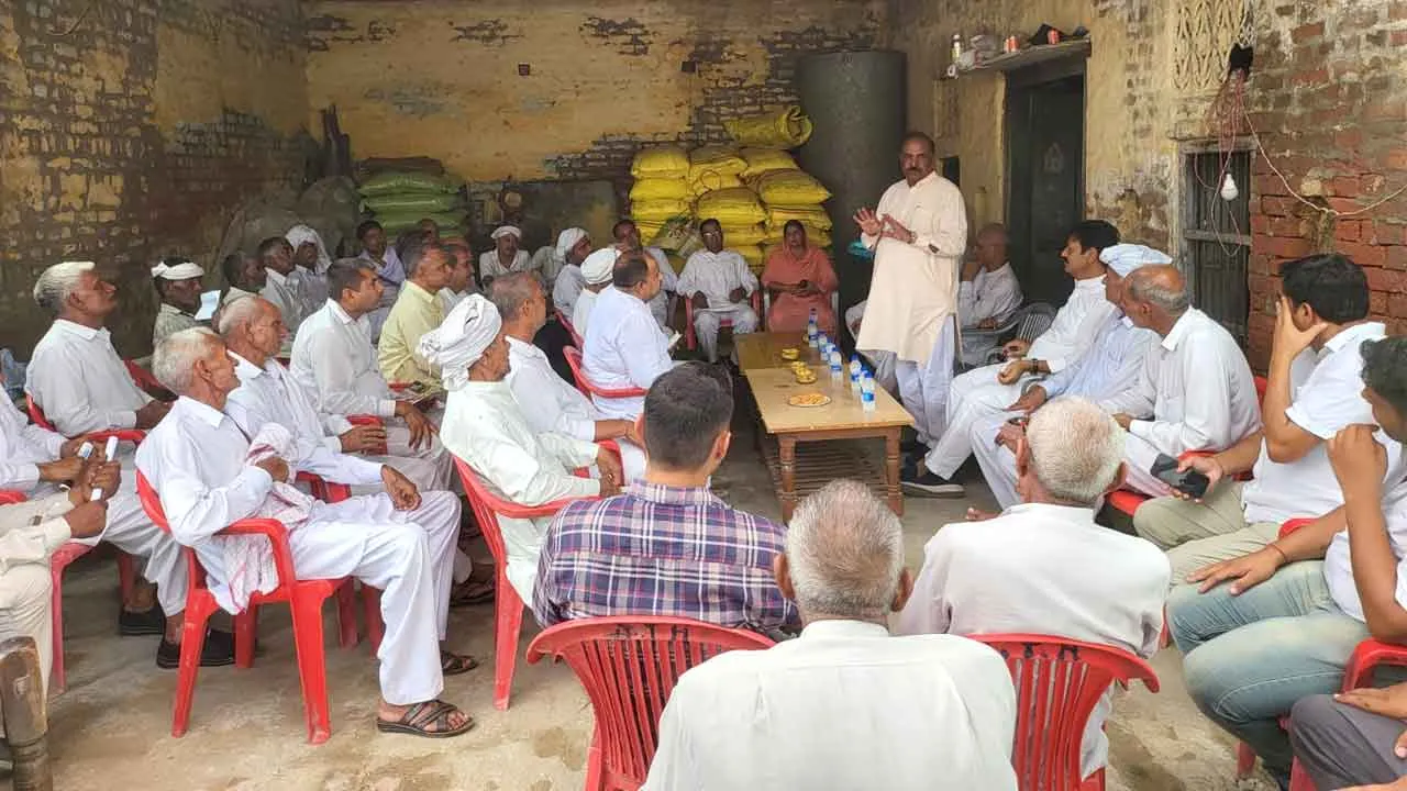 सांसद दीपेन्द्र सिंह हुड्डा कि पदयात्रा का दिया न्योता