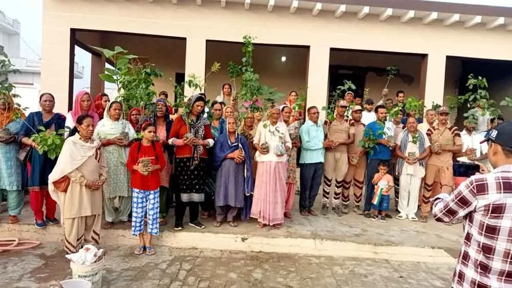 Tree Plantation: धरा को हरा-भरा करने के लिए मेरठ की साध-संगत ने उत्साह से किया पौधारोपण