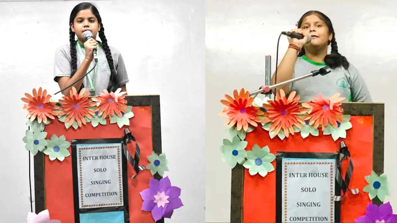 ज्ञानस्थली में एकल गीत गायन प्रतियोगिता आयोजित