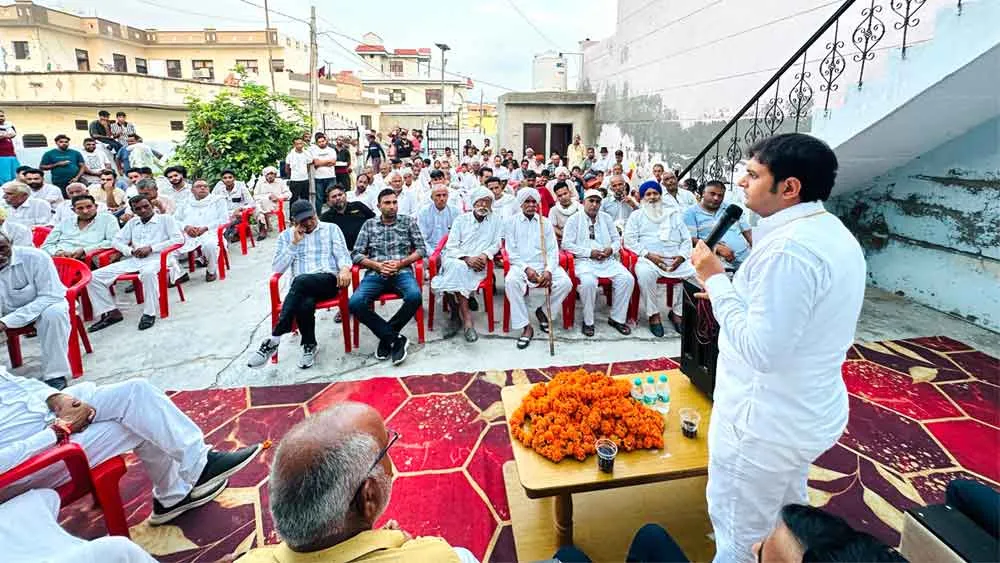 ग्रामीण क्षेत्र का विकास करना अनिवार्य देश की 70% जनसंख्या ग्रामीणों की: स्वामी संदीप ओंकार