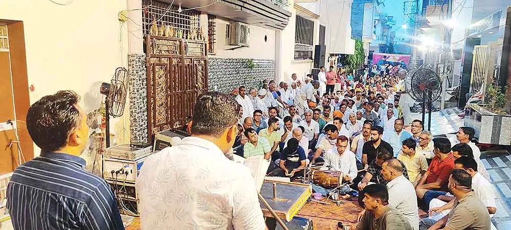सरसा की ब्लॉक स्तरीय नामचर्चा में उमड़ा साध-संगत का हुजूम