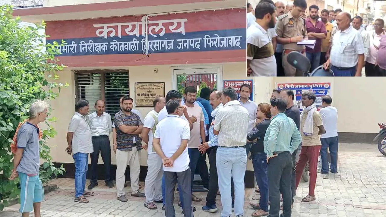 दिन दहाड़े पल्सर सवार बदमाशों ने गल्ला व्यापारी से लूटे 7 लाख फायरिंग करते हुए फरार