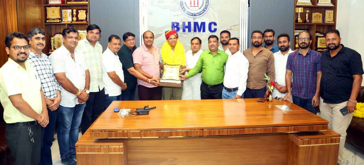 निजी शिक्षण संस्था के शहरी अध्यक्ष का हुआ सम्मान