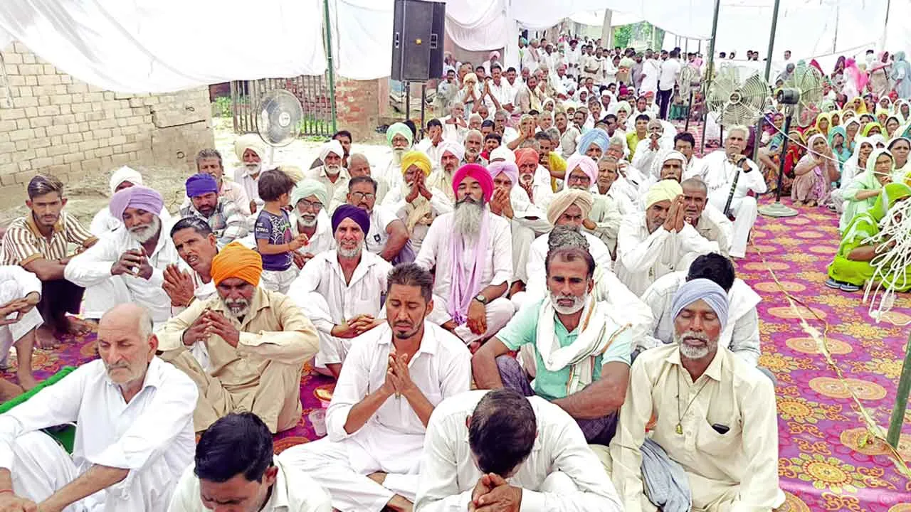 शरीरदानी माता मूर्ति देवी इन्सां को दी श्रद्धांजलि