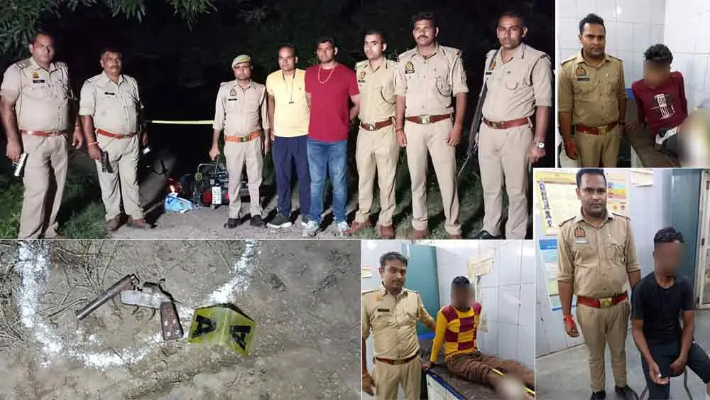 अलीगढ़ के गोकशों से बुलंदशहर पुलिस की मुठभेड़