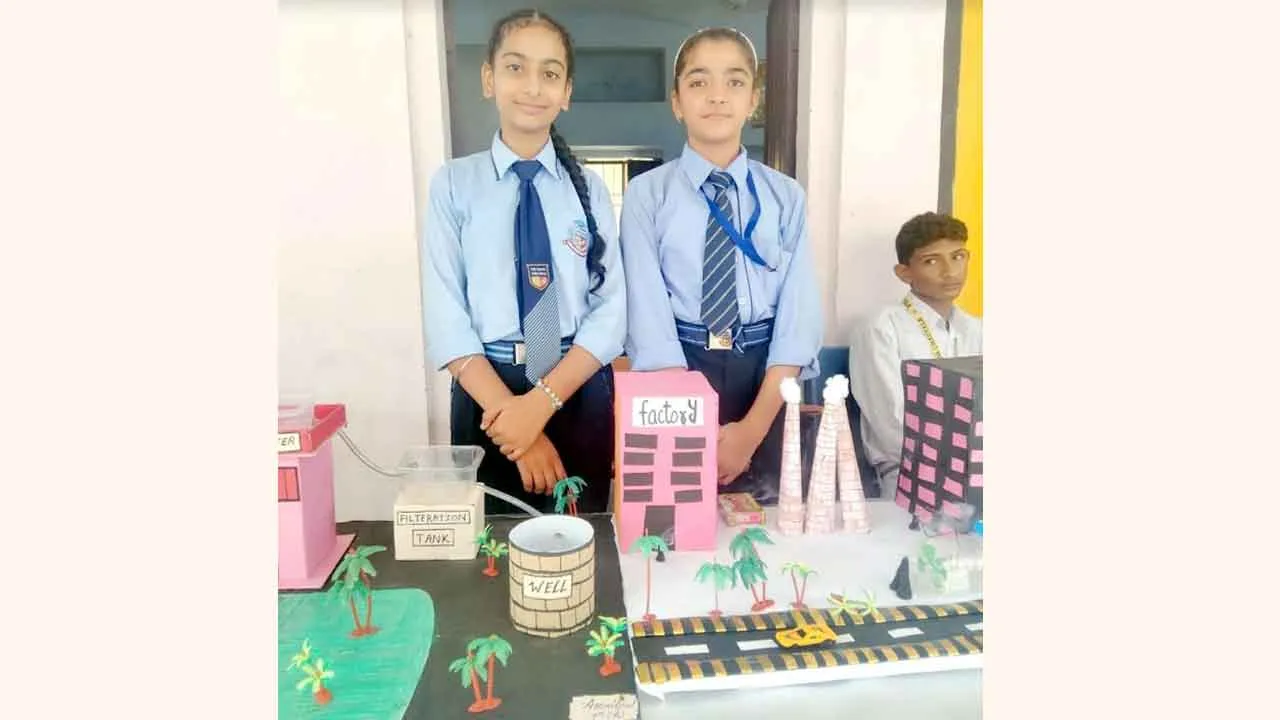डबवाली के एनएम कॉन्वेंट स्कूल की अंशिका का मॉडल खंड स्तर पर रहा तृतीय स्थान
