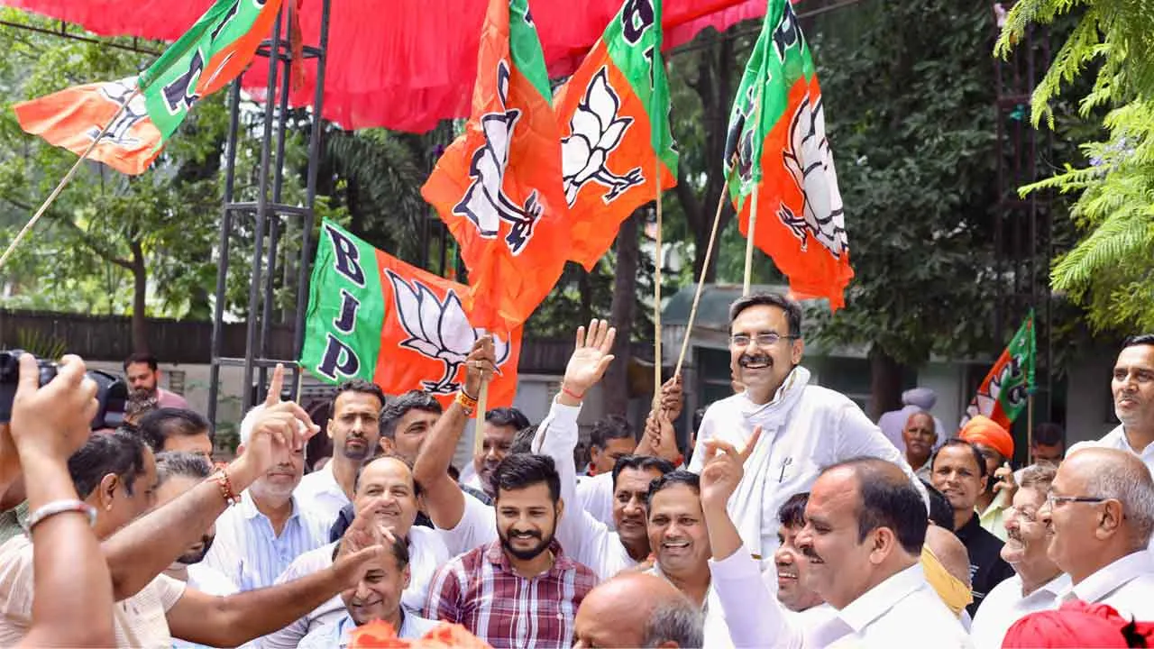 भजपा नें तीसरी बार हरविंद्र कल्याण पर जताया विश्वास बनाया घरौंडा से उम्मीदवार