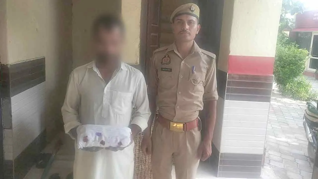 520 ग्राम अवैध गांजा समेत आरोपी दबोचा, भेजा जेल
