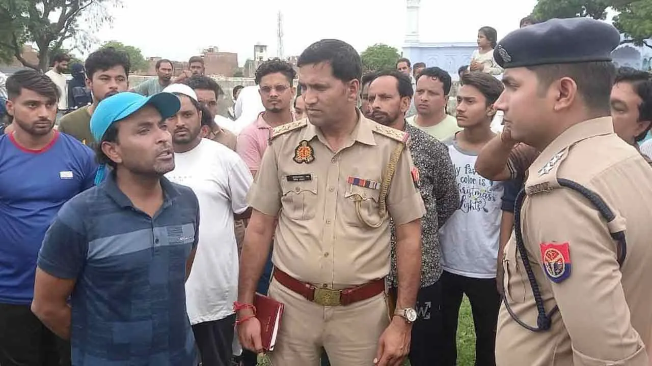 विवाहिता की संदिग्ध परिस्थितियों में मौत, हंगामा
