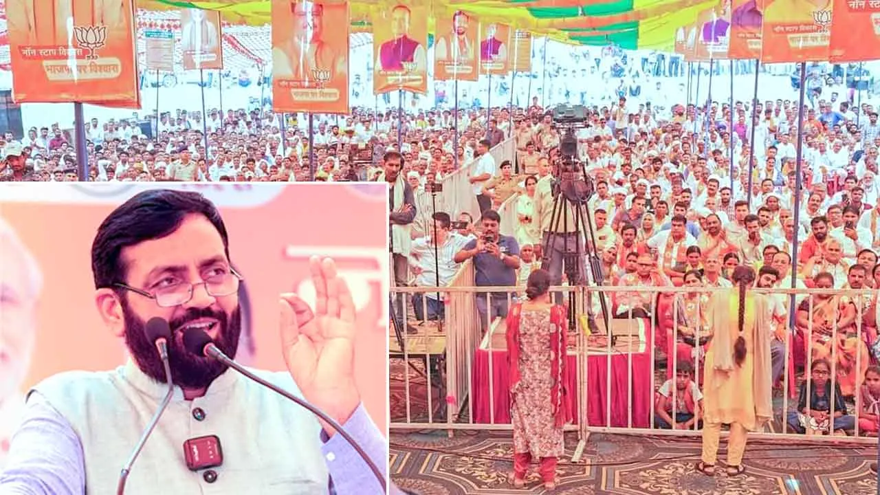 कांग्रेस को दो दो बार जारी करना पड़ रहा है घोषणा पत्र, लेकिन वोट फिर भी नही मिलेगी : नायब सैनी