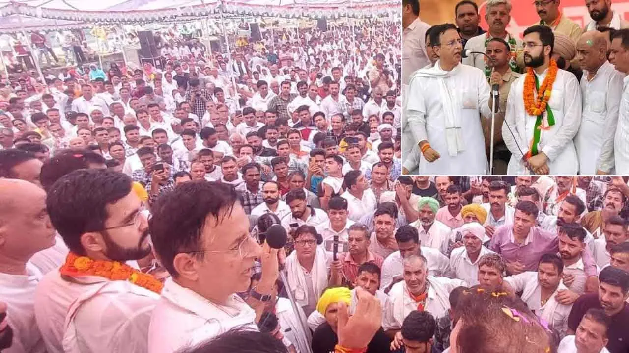 जहाँ कैथल वालो का पसीना बहेगा, वहां तरक्की की ईट लगा दूंगा: रणदीप सुरजेवाला