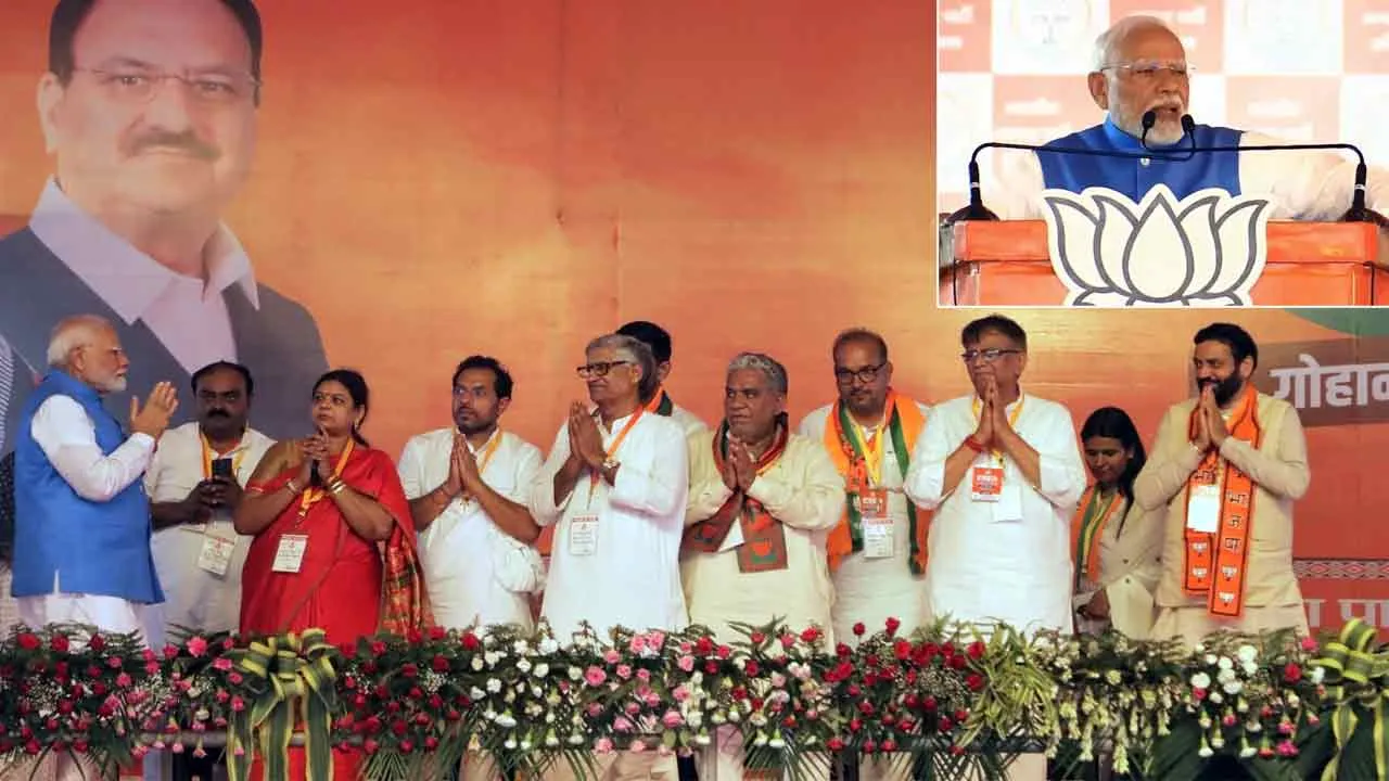 अब भ्रष्टाचार और परिवारवाद से मुक्त होकर तरक्की कर रहा है भारत: नरेन्द्र मोदी